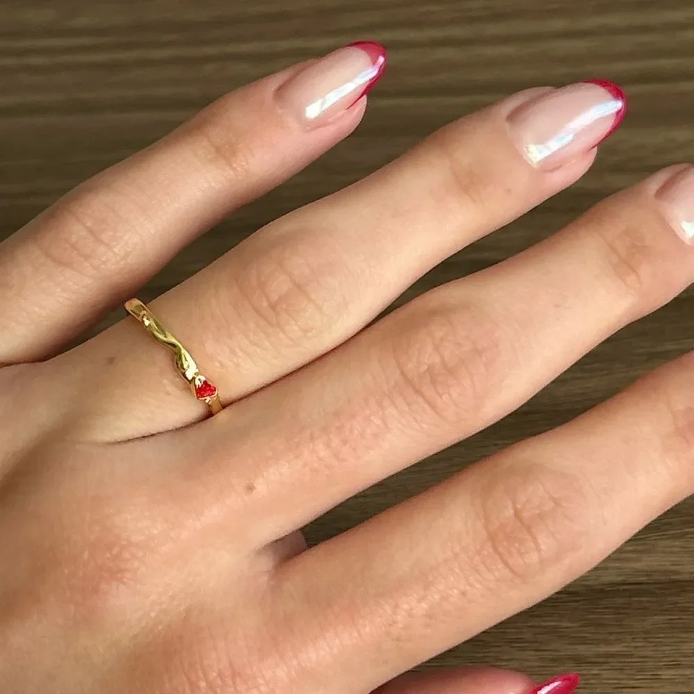 Heart ring Q779